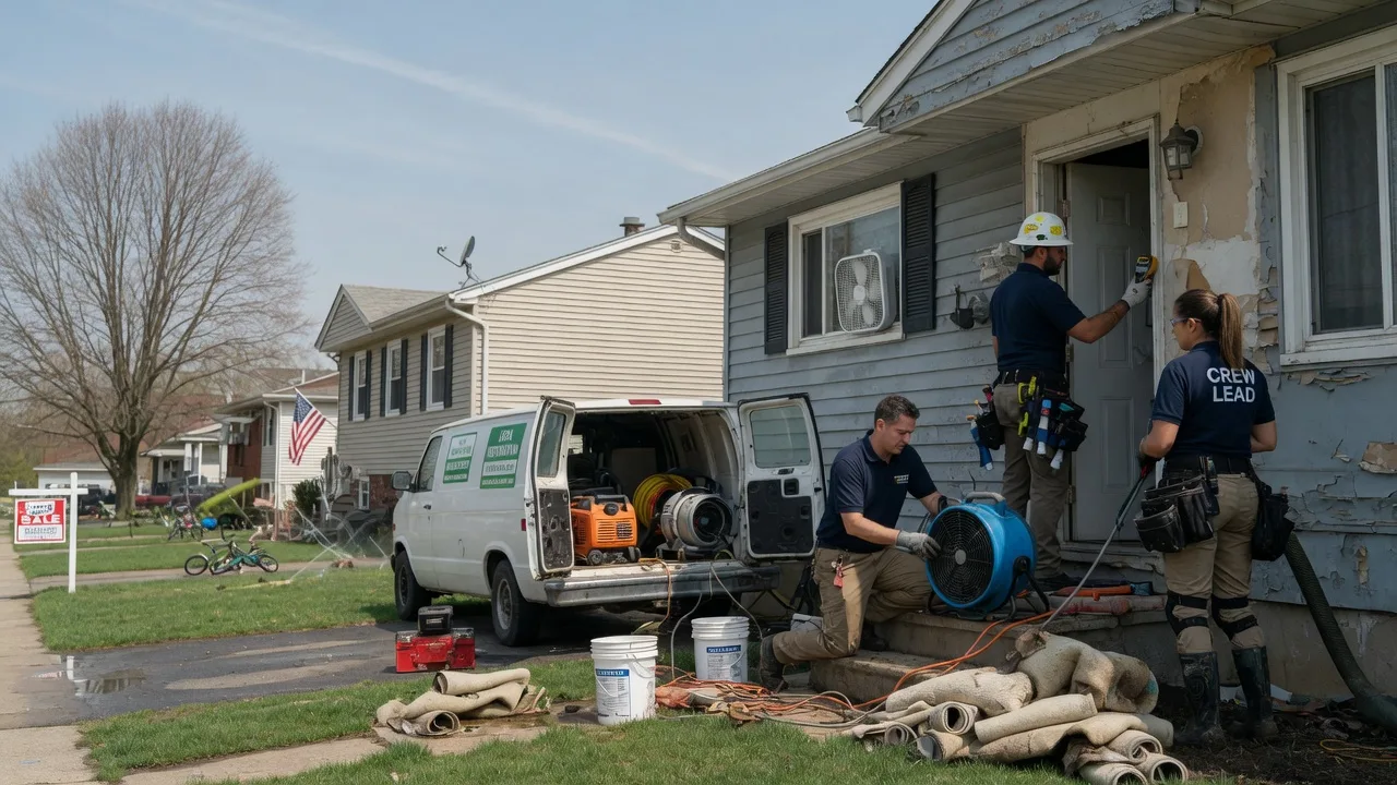 Flood Cleanup in Cerro Gordo, IL near me