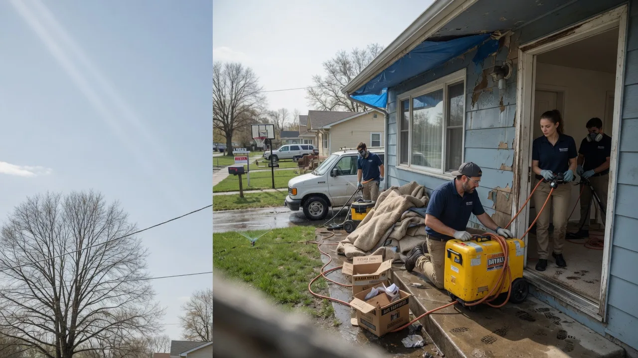 Basement Flood Cleanup in Cerro Gordo, IL near me